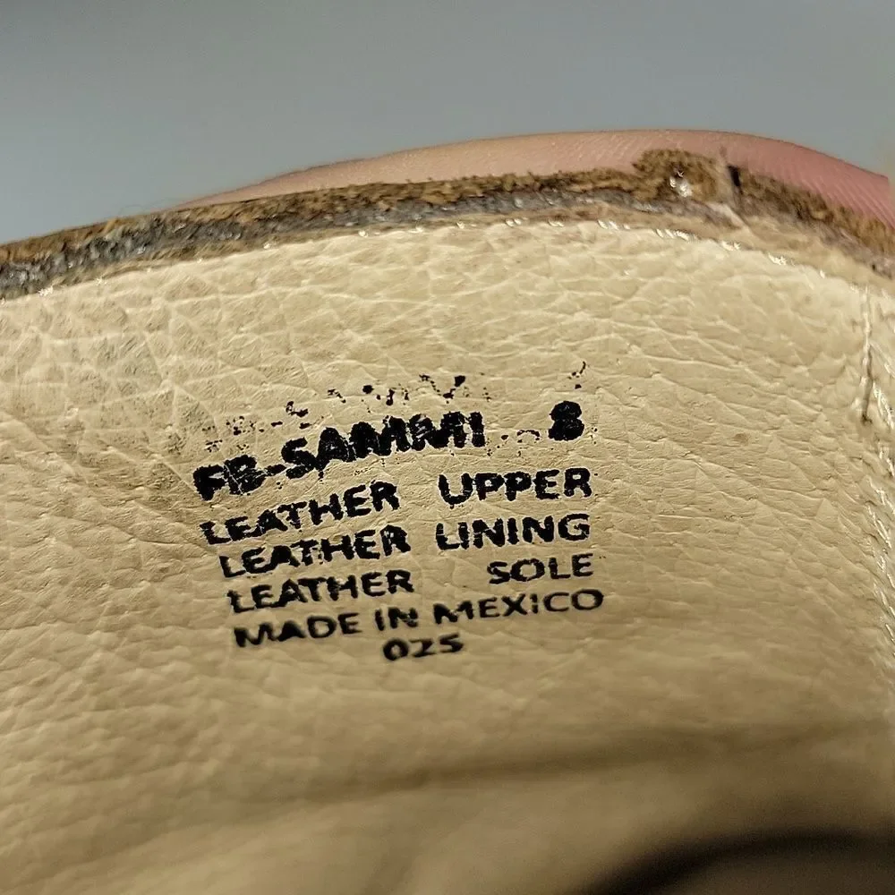 Freebird‎ By Steven Sammi Brown Leather Ankle Boots